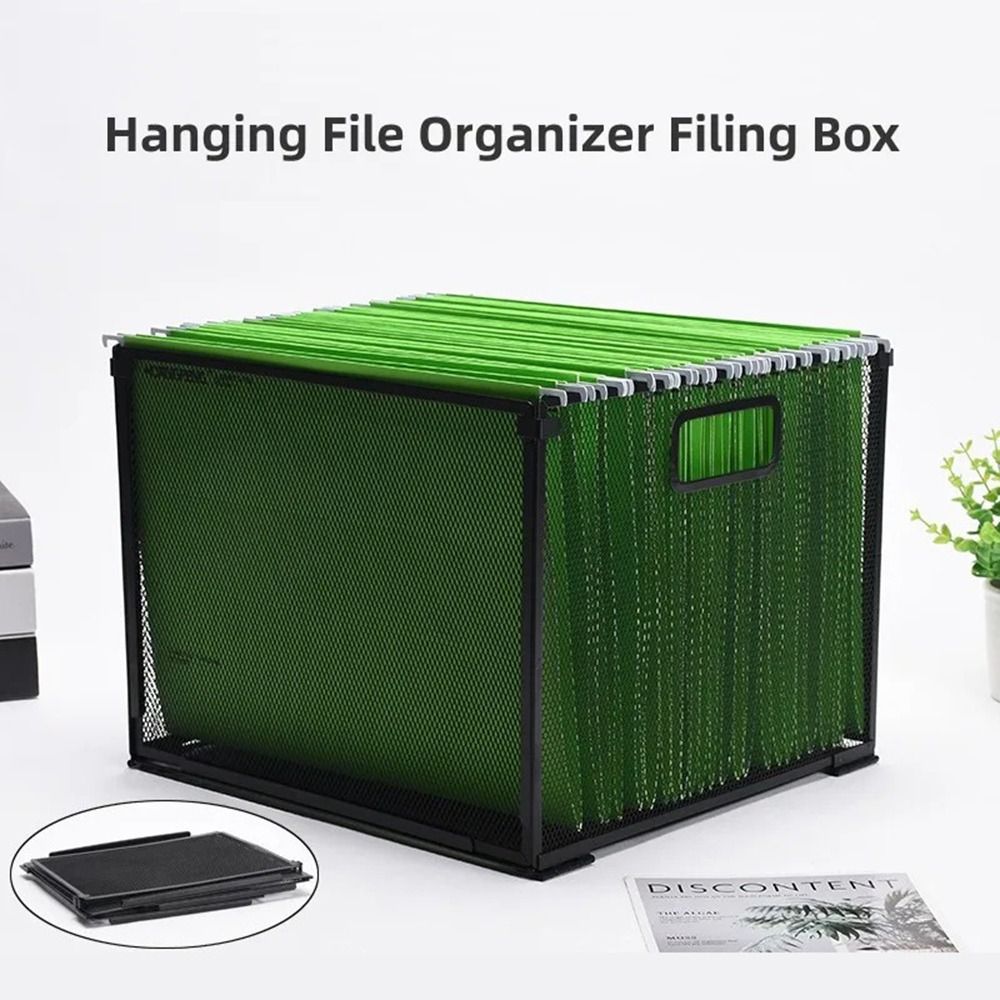 File Folder Hanging - Organizer na dokumenty z siatki metalowej,
