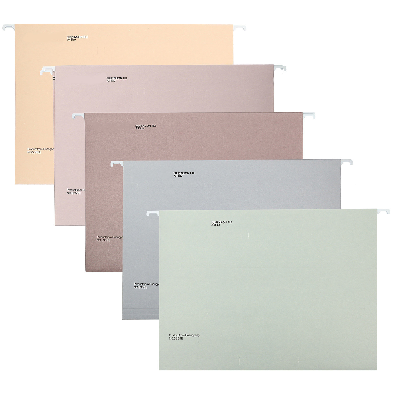 File Folder Hanging - 5 szt. Przenośne wiszące teczki na