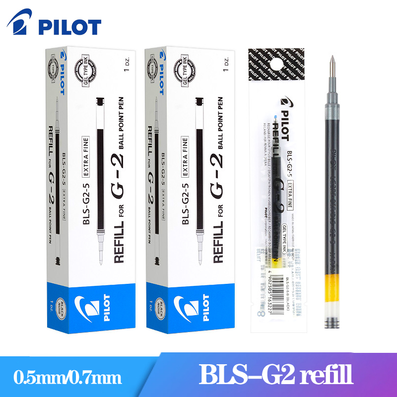 Pilot Pen G2 - 12 sztuk PILOT napełniania BLS-G2 dla