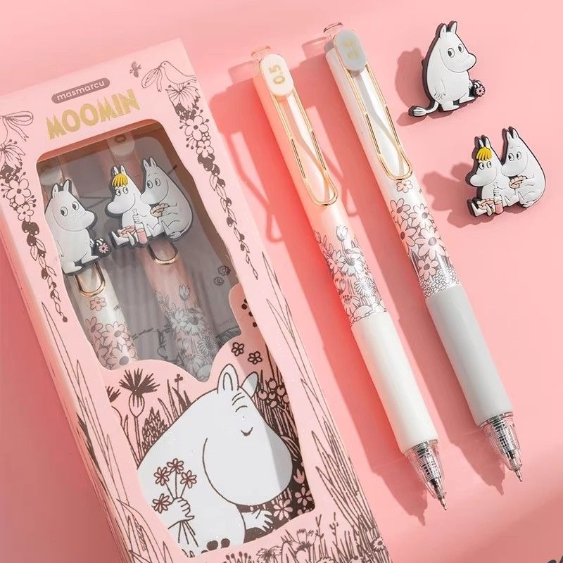 Stationery Office - Urocze długopisy żelowe Moomin z wysuwanym