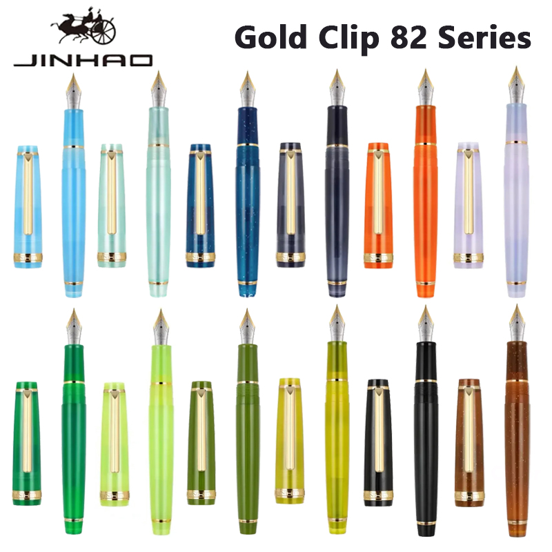 Office Stationery Supply Business - Jinhao 82 pióro wieczne złoty klips