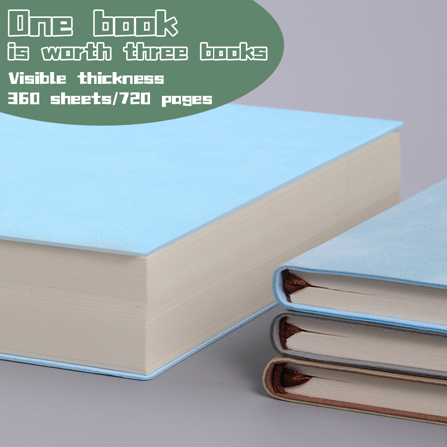 Graph Paper Pad - 720 stron bardzo gruba, pusta strona