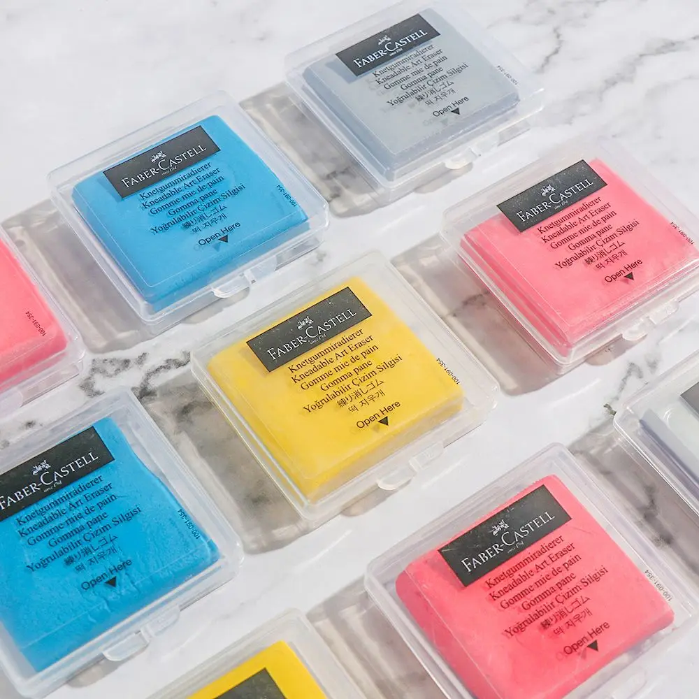 Rubber Eraser Kneaded - Gumki do mazania z gumy plastycznej,