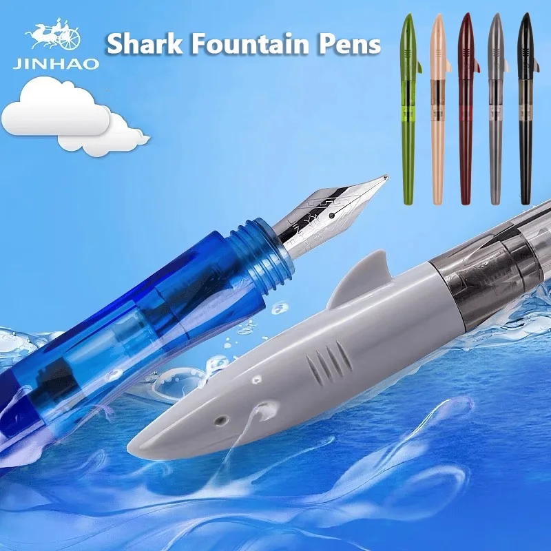 Office Stationery Supply Business - Jinhao Cute Shark pióra wieczne F