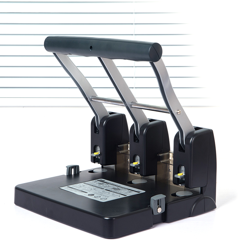 Paper Punch 3 Hole - P-1000-3 Najlepszy Duży Regulowany Wytrzymały Ręczny