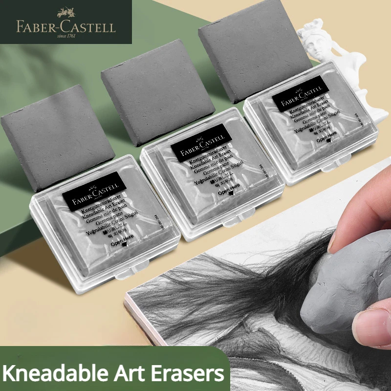 Rubber Eraser Kneaded - Faber-Castell 2 szt. Gumki do rysowania