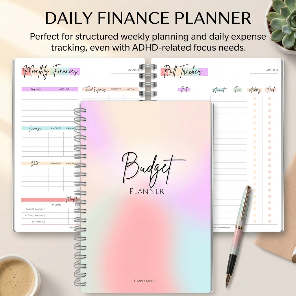 Notatnik do codziennego śledze – Planner Weekly Budget recenzja i cena