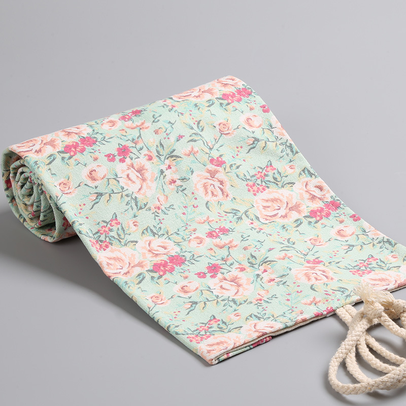 Piórnik zwijany z płótna w kwi – Pen Pouch Roll recenzja i cena