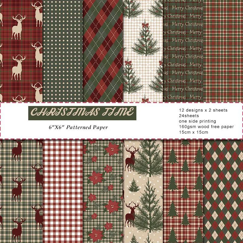 1 zestaw Vintage wesołych świą – Graph Paper Pad recenzja i cena