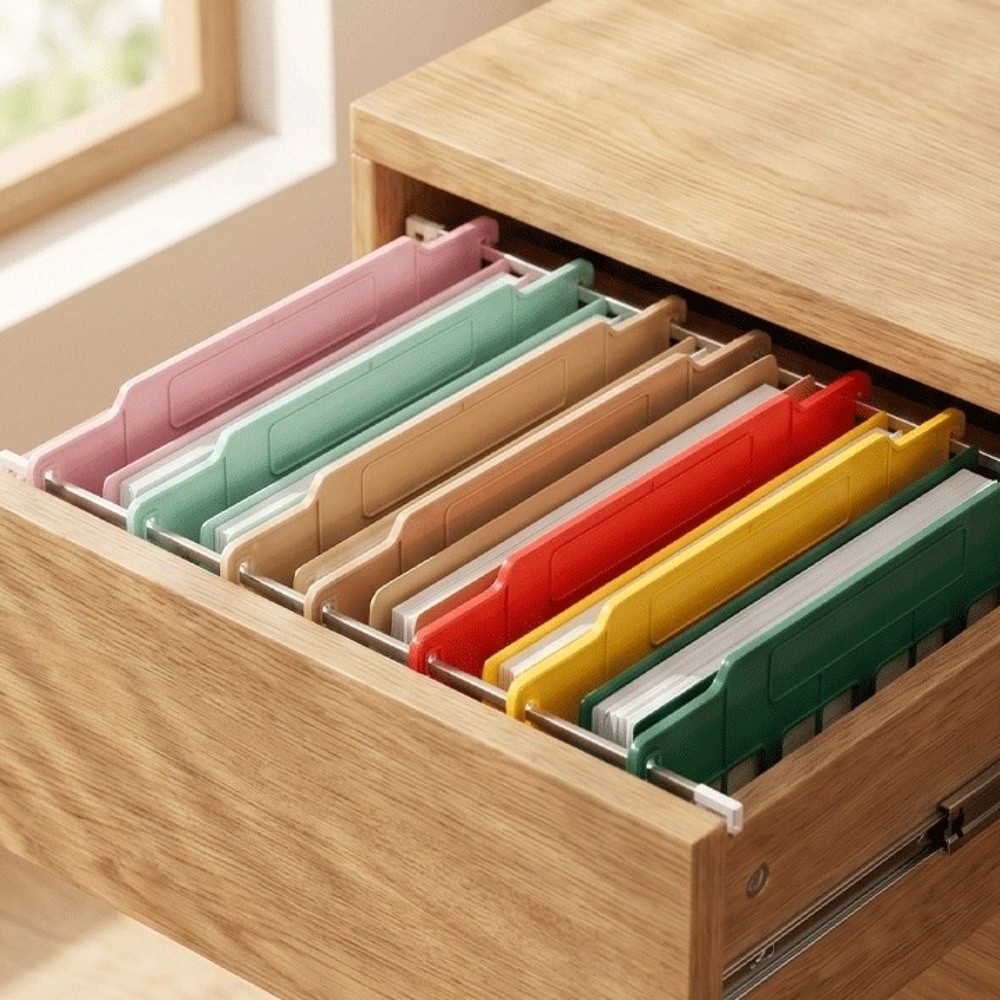 8 szt. Wytrzymałe plastikowe p – File Folder Hanging recenzja i cena