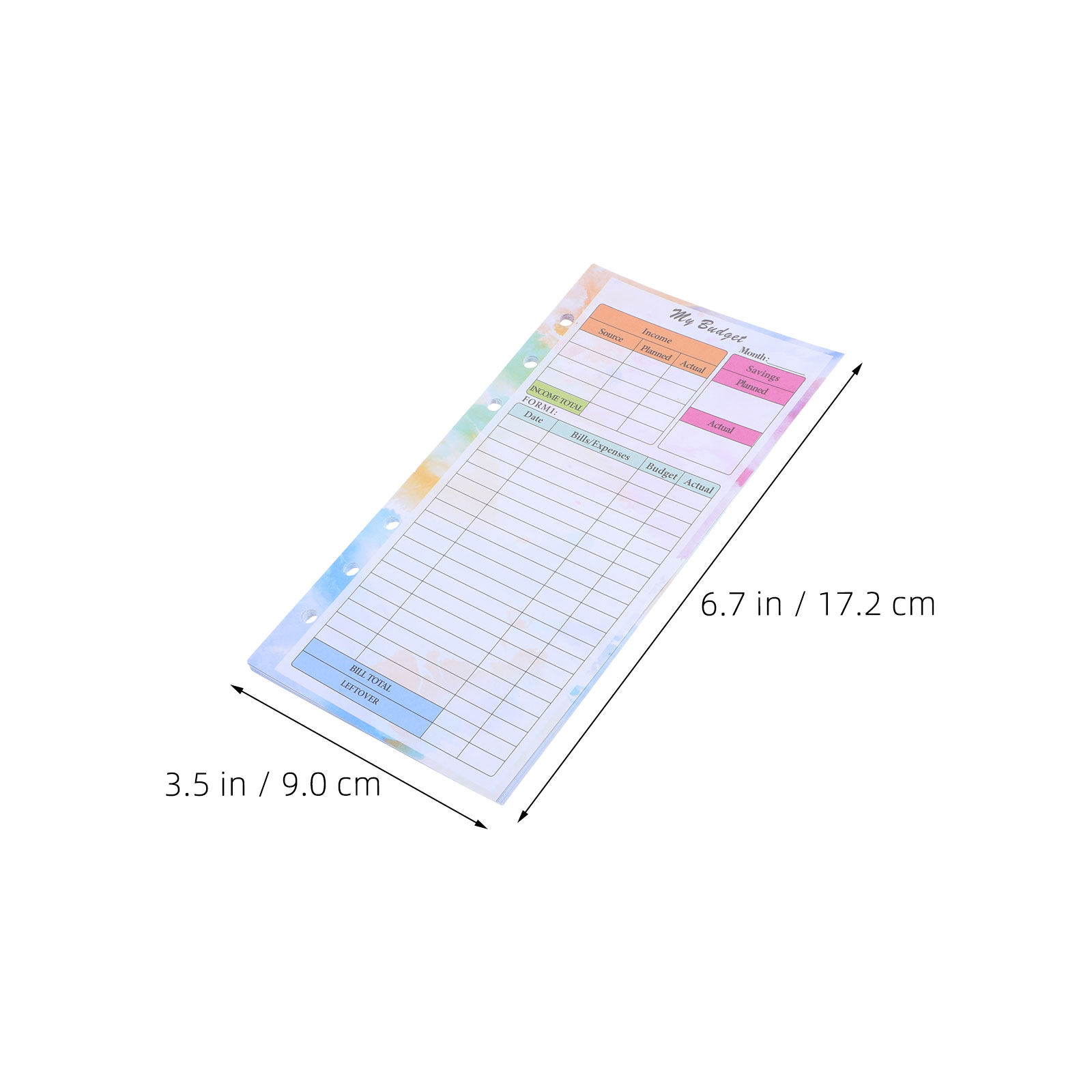 28 arkuszy papieru A6 do plane – Planner Weekly Budget recenzja i cena