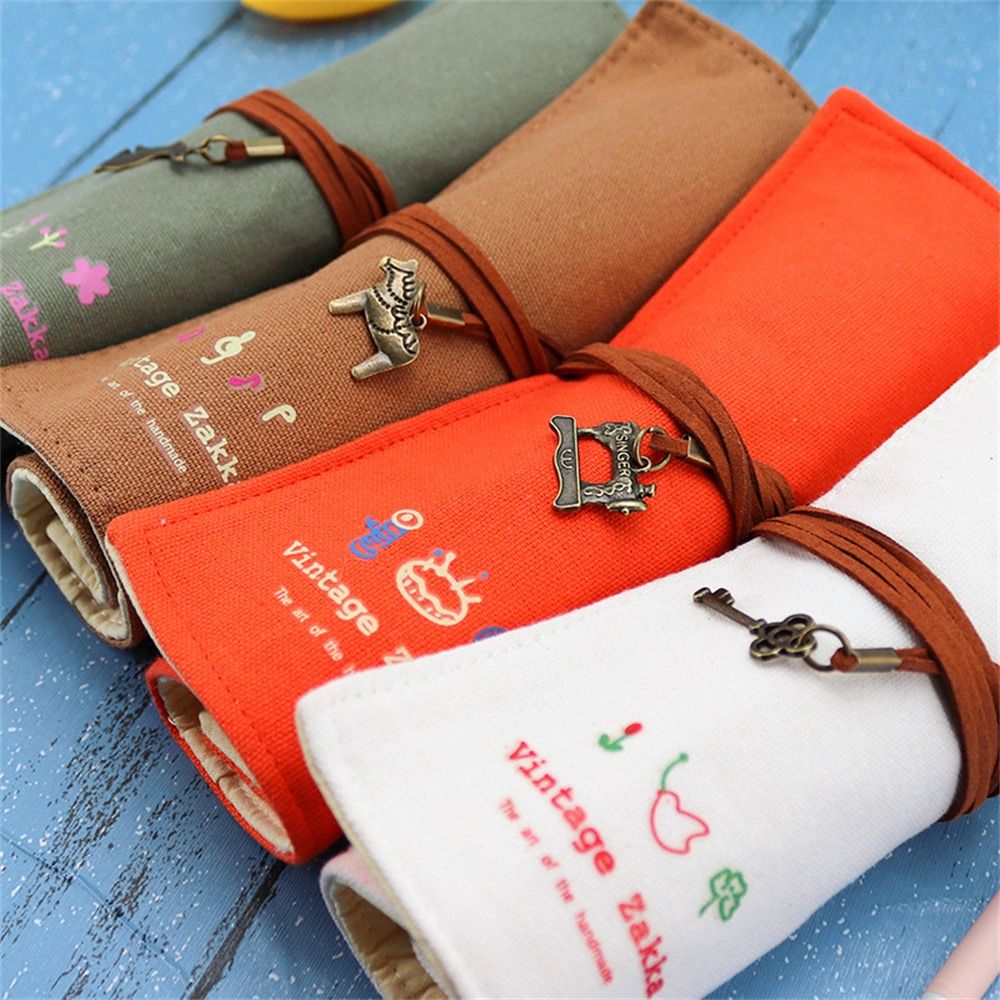 Piórnik zwijany na 12 ołówków, – Pen Pouch Roll recenzja i cena