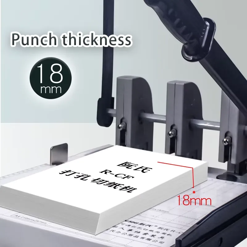 Dziurkacz 3-otworowy z obcinar – Paper Punch 3 Hole recenzja i cena