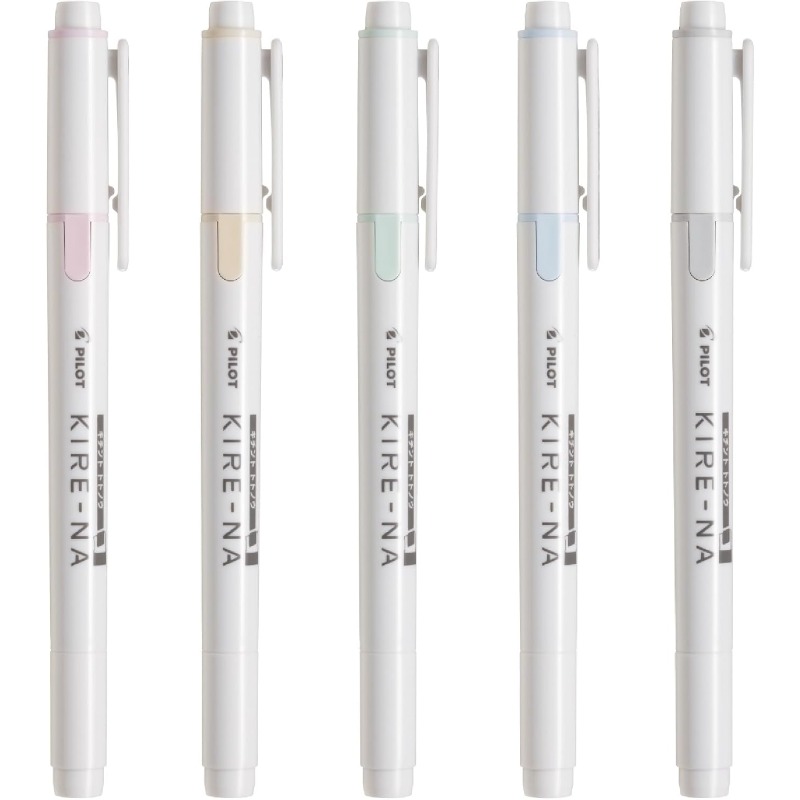 PILOT KIRE-NA Zestaw Zakreślac – Highlighter Set Pastel recenzja i cena