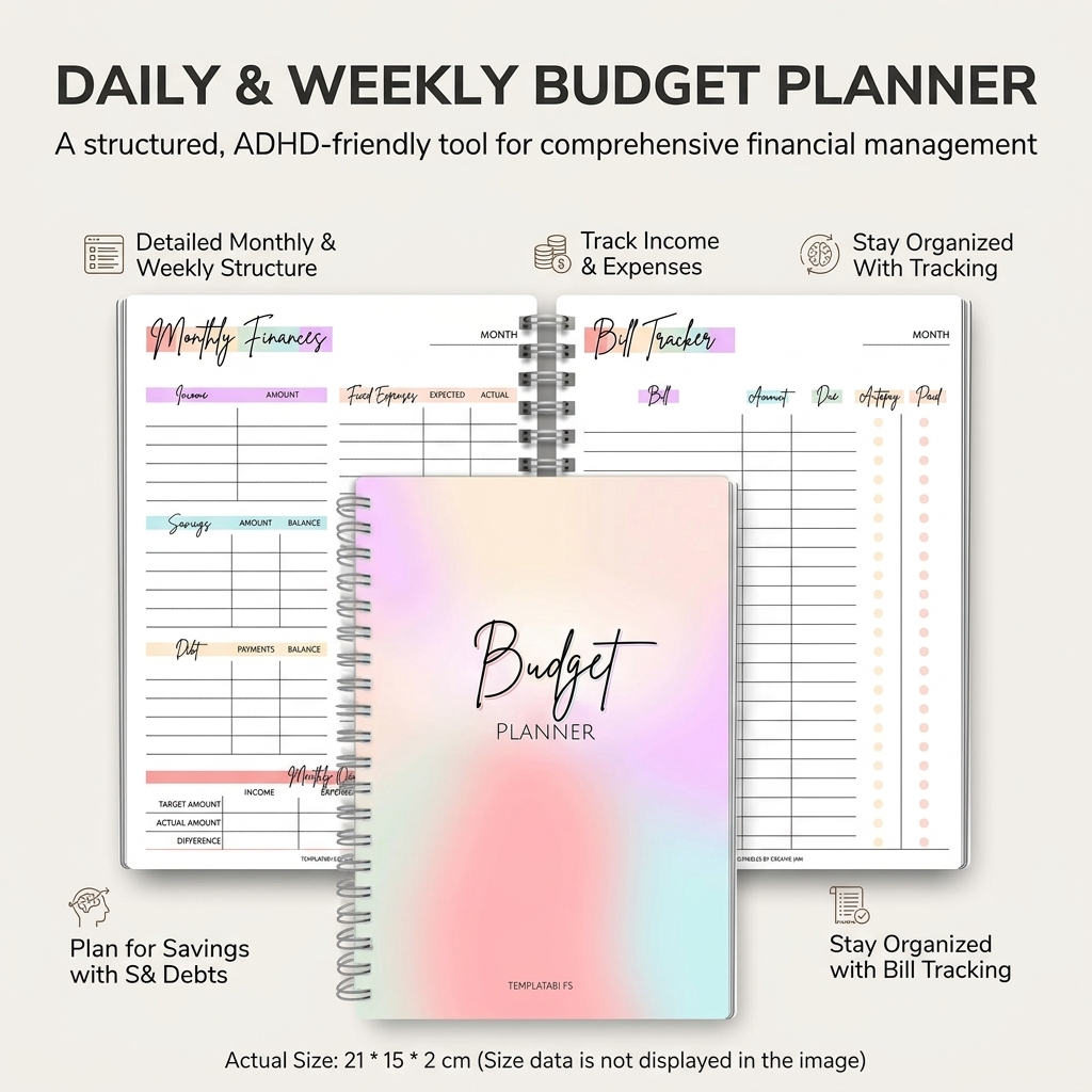 Notatnik do planowania budżetu – Planner Weekly Budget recenzja i cena
