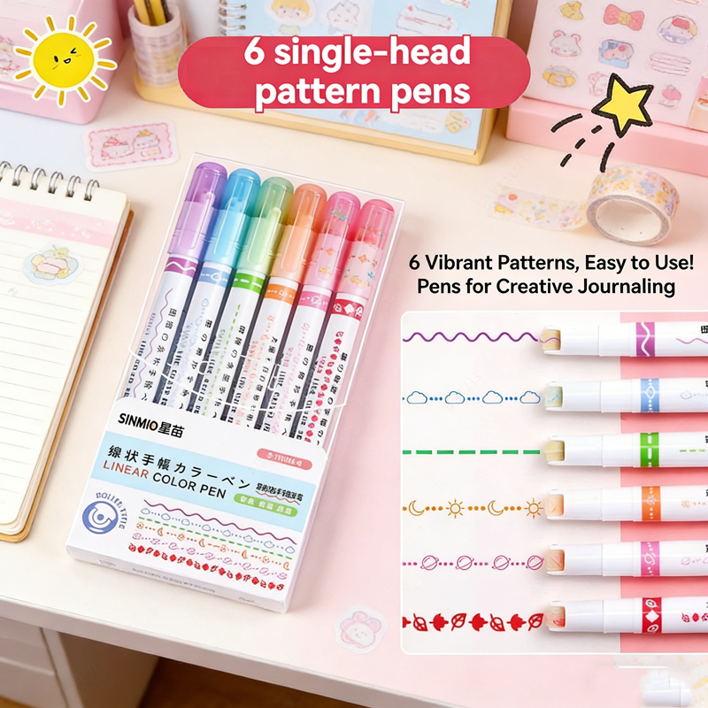 6-24 szt./zestaw Zakreślacze w – Highlighter Set Pastel recenzja i cena