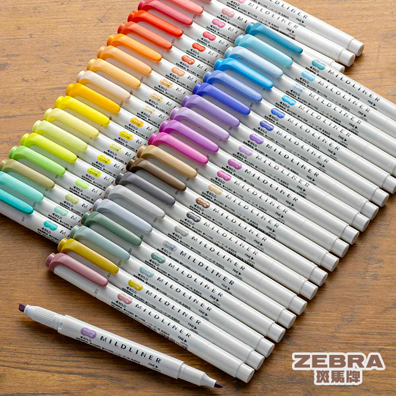 Zebra Mildliner Zakreślacze, 5 – Zebra Pen Mildliner recenzja i cena