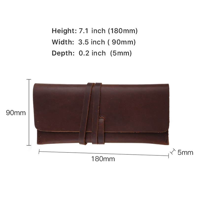 Wykonany ręcznie ze skóry woło – Pen Pouch Roll recenzja i cena