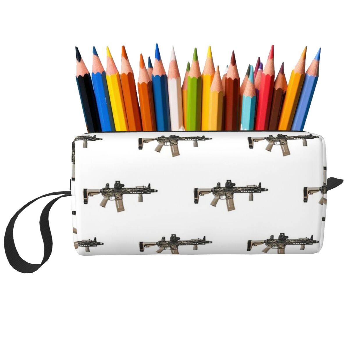 Piórnik AR-15 Tan Camo Gun Whi – Tan Stationery & Office Supply recenzja i cena