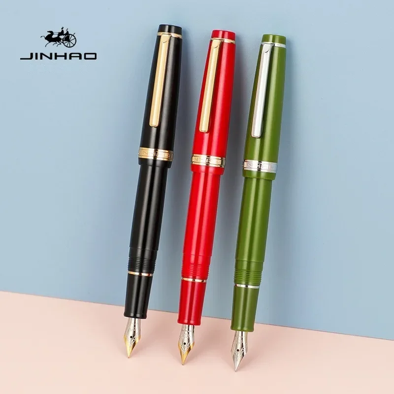 Jinhao 82 pióro wieczne złoty  – Office Stationery Supply Business recenzja i cena