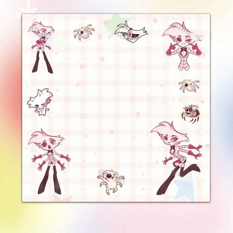 4 szt. Hazbin Hotel Zestial &  – Stationery Office recenzja i cena