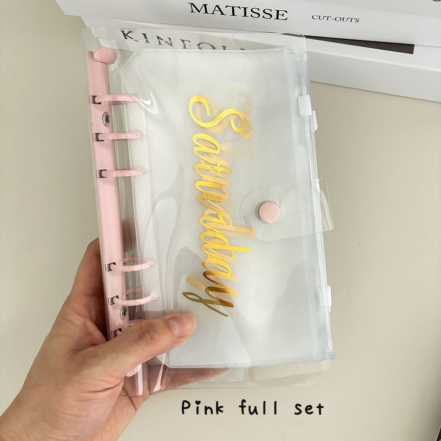 Sharkbang 1 zestaw A6 Macarone – Planner Weekly Budget recenzja i cena