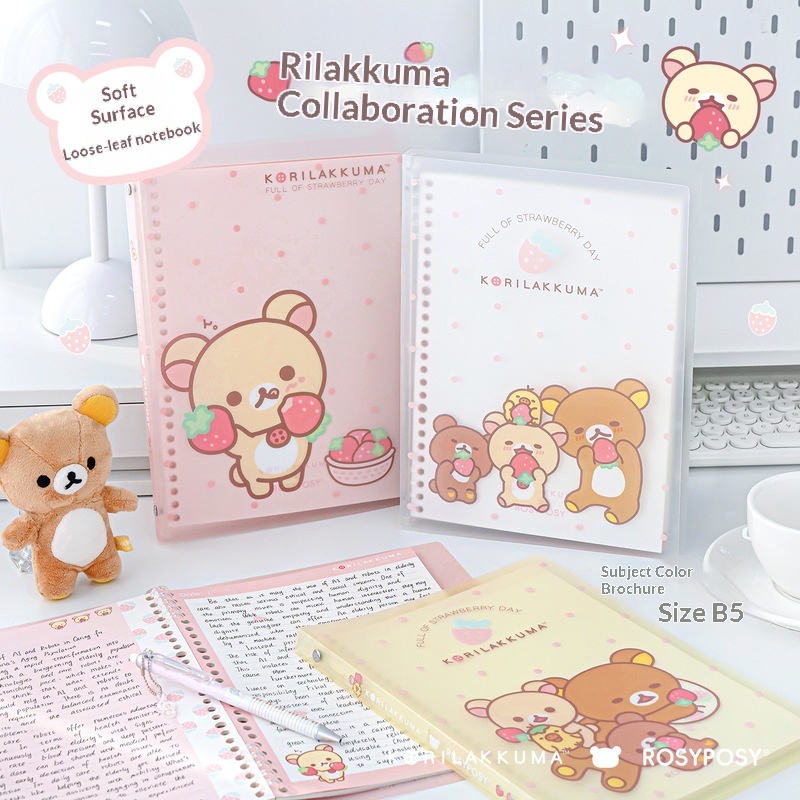 Rosyposy Korilakkuma Strawberr – Graph Paper Pad recenzja i cena
