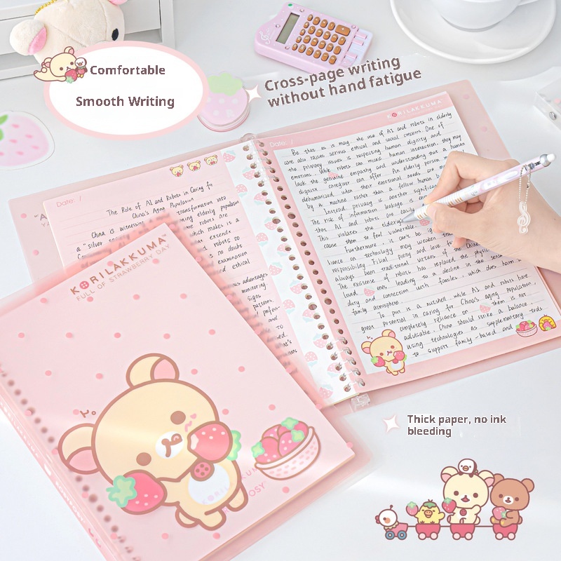 Rosyposy Korilakkuma Strawberr – Graph Paper Pad recenzja i cena