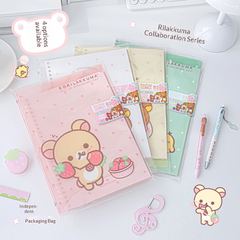 Rosyposy Korilakkuma Strawberr – Graph Paper Pad recenzja i cena