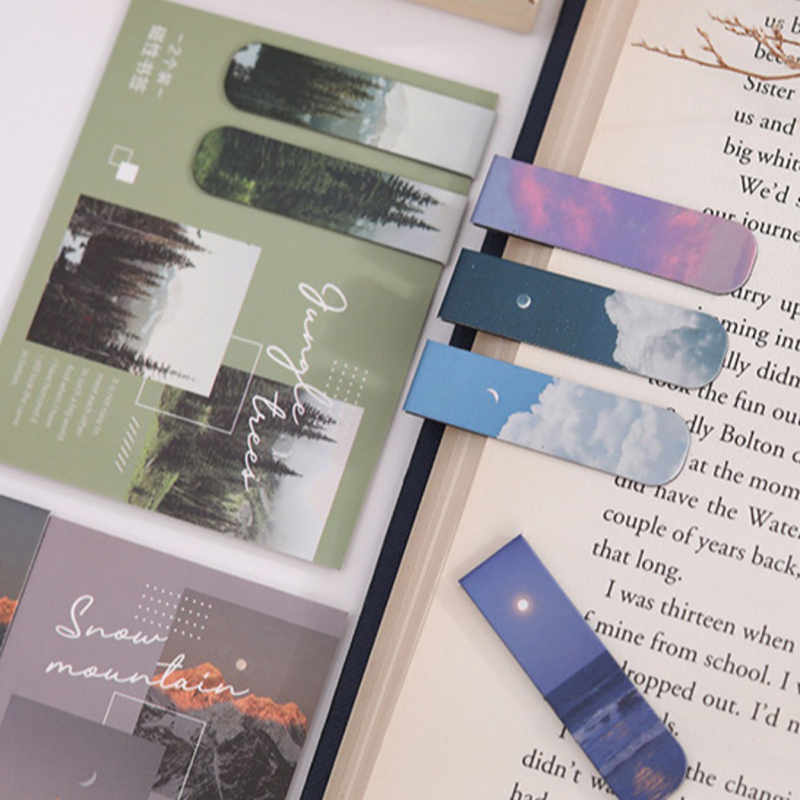 2 szt./zestaw Zakładki do ksią – Paperclip Magnetic Set recenzja i cena