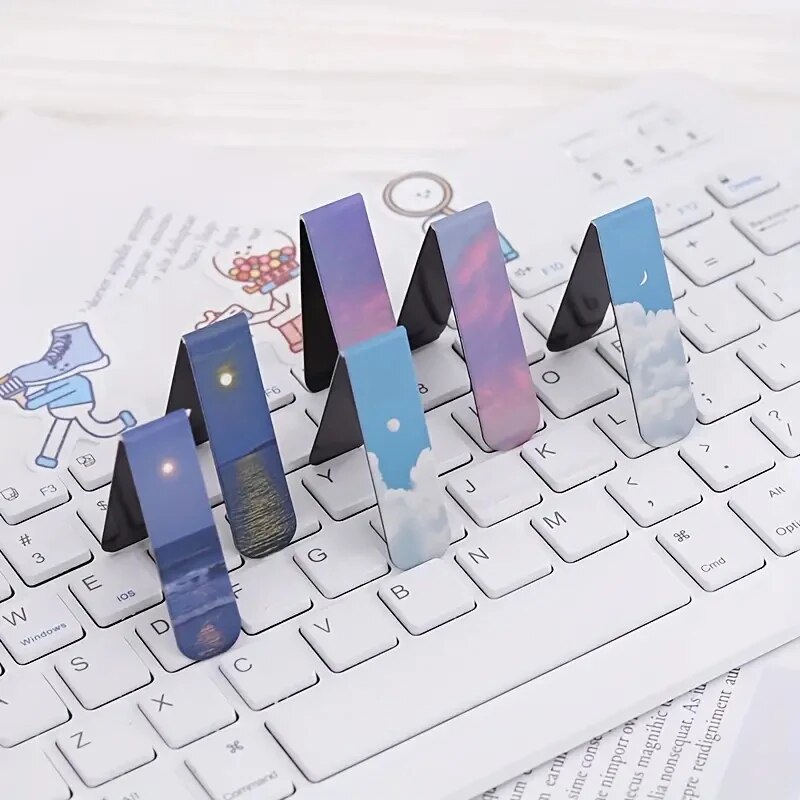 2 szt./zestaw Zakładki do ksią – Paperclip Magnetic Set recenzja i cena