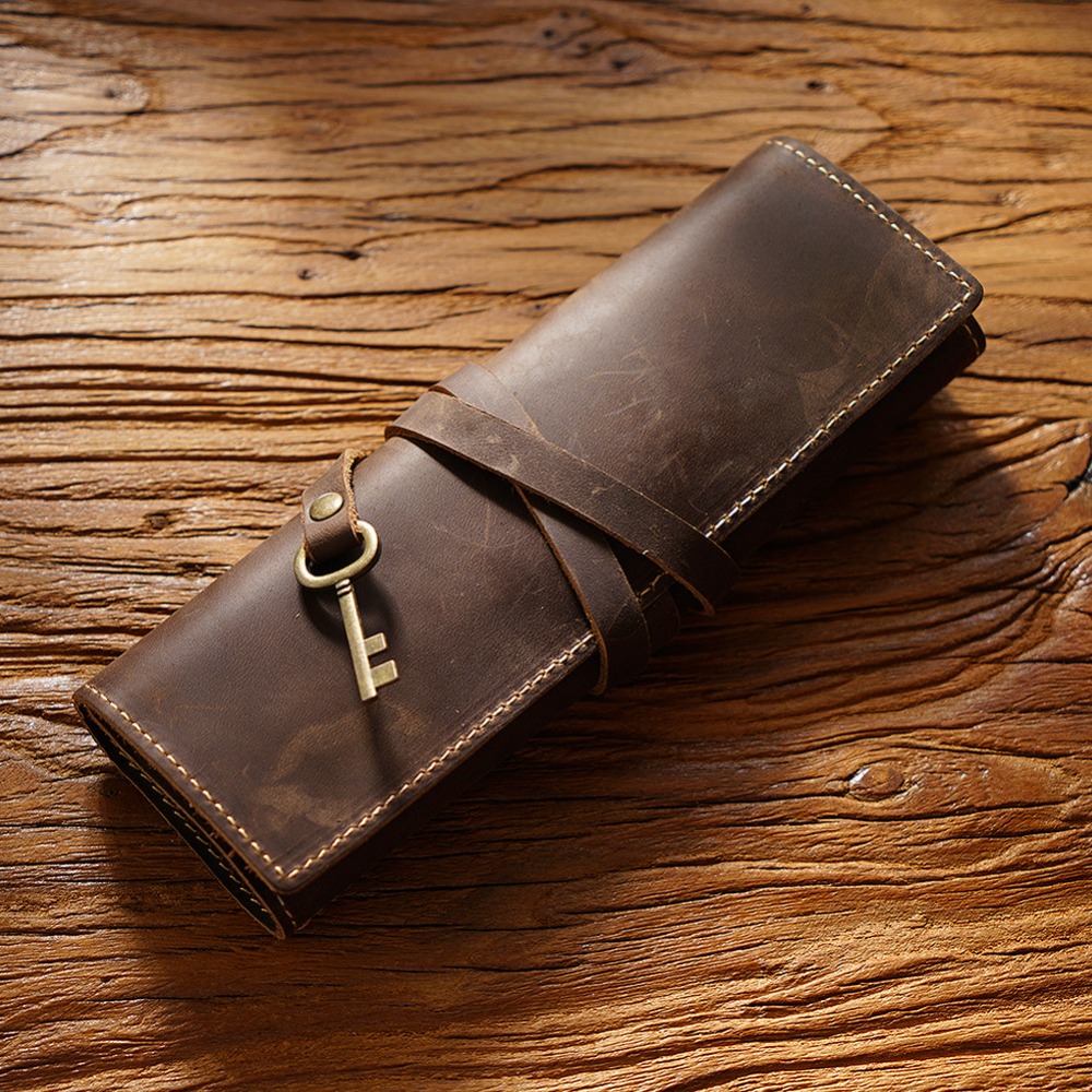 Retro Skórzany Etui na Długopi – Pen Pouch Roll recenzja i cena