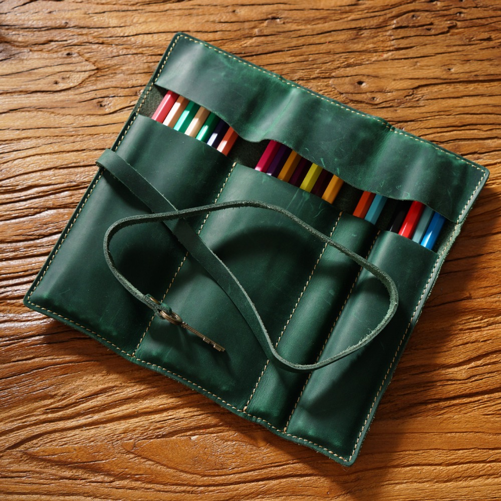 Retro Skórzany Etui na Długopi – Pen Pouch Roll recenzja i cena