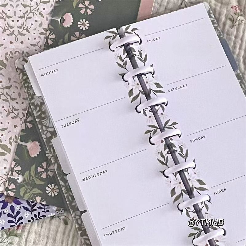 Notatnik wąski z dziurkami na  – Planner Weekly Budget recenzja i cena