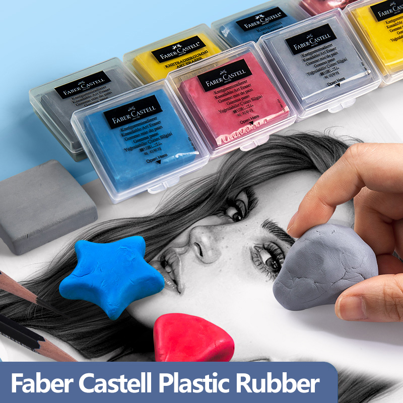 Faber-Castell plastikowa guma  – Rubber Eraser Kneaded recenzja i cena